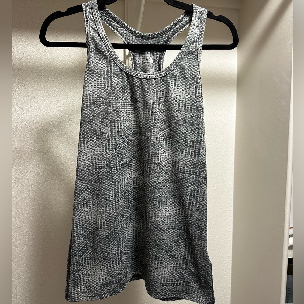 The North Face Black and White Patterned Tank Top